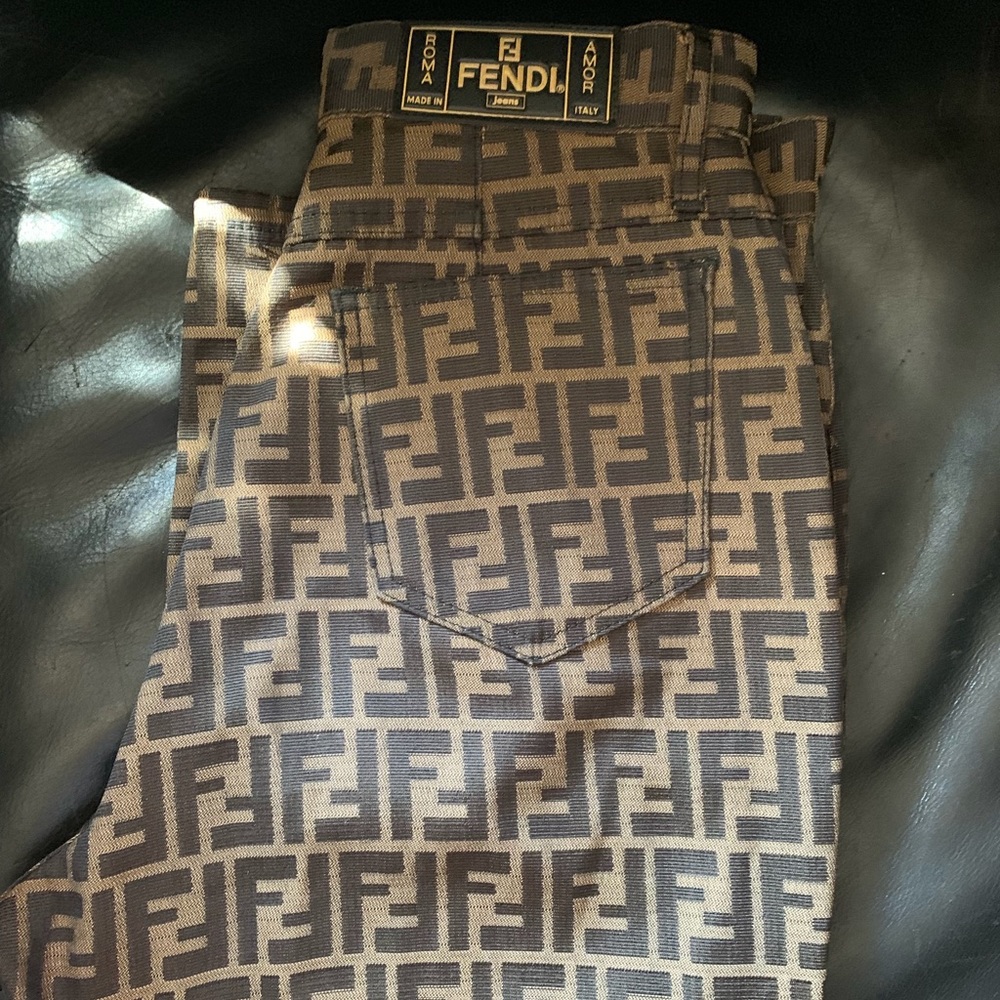 Fendi Monogram Jeans